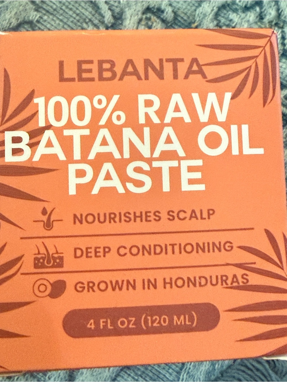 LEBANTA 100% Raw Batana Oil Paste - for conditioning hair NIB